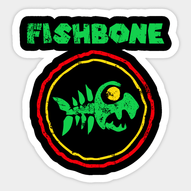 FISHBONE Sticker by dann